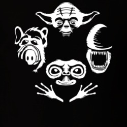 Bohemian 80s Aliens T Shirt Bohemian 80s Aliens T Shirt