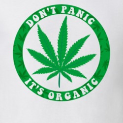 Don't Panic It's Organic Cannabis Weed T Shirt Don't Panic It's Organic Cannabis Weed T Shirt