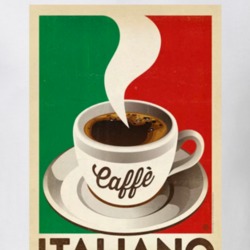 Cafe Italinano Vintage Ad T Shirt Cafe Italinano Vintage Ad T Shirt