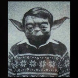 Yoda Ugly Sweater School Photo T Shirt Yoda Ugly Sweater School Photo T Shirt