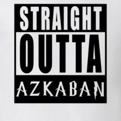 Straight Outta Azkaban Harry Potter Fan T Shirt Straight Outta Azkaban Harry Potter Fan T Shirt