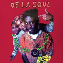 De La Soul 3 Feet High And Rising Poster Hip Hop Rap Music Fan T Shirt De La Soul 3 Feet High And Rising Poster Hip Hop Rap Music Fan T Shirt