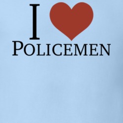 I Love Heart Policemen As Seen On Paris Hilton T Shirt I Love Heart Policemen As Seen On Paris Hilton T Shirt