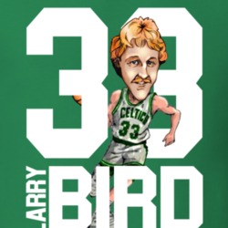 Larry Bird 33 Boston Basketball Caricature Retro Sports Fan T Shirt Larry Bird 33 Boston Basketball Caricature Retro Sports Fan T Shirt