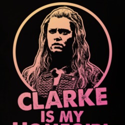 The 100 Clarke Griffin Is My Home Girl Tv Show Fan T Shirt The 100 Clarke Griffin Is My Home Girl Tv Show Fan T Shirt