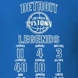 Detroit Basketball Legends T Shirt Detroit Basketball Legends T Shirt