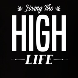 Living The High Life Funny Stoner Weed T Shirt Living The High Life Funny Stoner Weed T Shirt