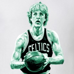Larry Bird Boston Baksetball Drawing T Shirt Larry Bird Boston Baksetball Drawing T Shirt