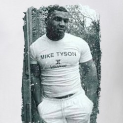Mike Tyson Wearing T Shirt Grunge Photo Boxing T Shirt Mike Tyson Wearing T Shirt Grunge Photo Boxing T Shirt