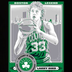 Larry Bird Boston Baksetball Trading Card T Shirt Larry Bird Boston Baksetball Trading Card T Shirt