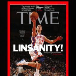 Jeremy Lin Time Cover Baksetball T Shirt