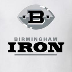 Birmingham Iron Alliance Of American Football League Team Logo T Shirt Birmingham Iron Alliance Of American Football League Team Logo T Shirt