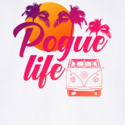 Pogue Life Sunset Outer Banks Retro Look T Shirt Pogue Life Sunset Outer Banks Retro Look T Shirt