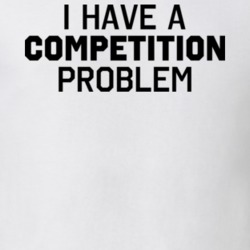 I Have A Competition Problem Michael Jordan Quote Basketball Fan T Shi