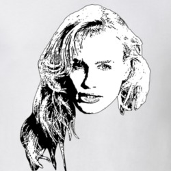 Daryl Hannah Greatest 80s Teen Star Celebrity Fan Big Head T Shirt Daryl Hannah Greatest 80s Teen Star Celebrity Fan Big Head T Shirt