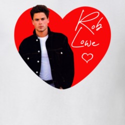 Rob Lowe Greatest 80s Teen Star Celebrity Fan T Shirt Rob Lowe Greatest 80s Teen Star Celebrity Fan T Shirt