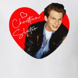 Christian Slater Greatest 80s Teen Star Celebrity Fan T Shirt Christian Slater Greatest 80s Teen Star Celebrity Fan T Shirt
