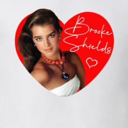 Brooke Shields Greatest 80s Teen Star Celebrity Fan T Shirt Brooke Shields Greatest 80s Teen Star Celebrity Fan T Shirt