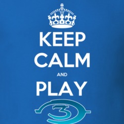 Keep Calm And Play Halo 3 Video Game T Shirt Keep Calm And Play Halo 3 Video Game T Shirt