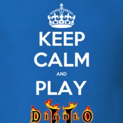 Keep Calm And Play Diablo Ii Video Game T Shirt Keep Calm And Play Diablo Ii Video Game T Shirt