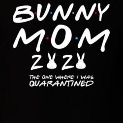 Bunny Mom 2020 The One Where I Was Quarantined Pet Owner T Shirt Bunny Mom 2020 The One Where I Was Quarantined Pet Owner T Shirt