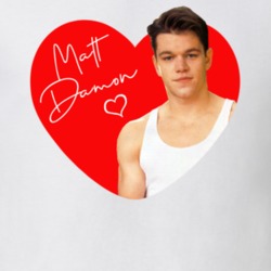 Matt Damon Greatest 80s Teen Star Celebrity Fan T Shirt Matt Damon Greatest 80s Teen Star Celebrity Fan T Shirt