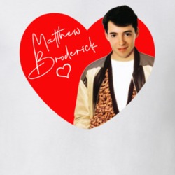Matthew Broderick Greatest 80s Teen Star Celebrity Fan T Shirt Matthew Broderick Greatest 80s Teen Star Celebrity Fan T Shirt