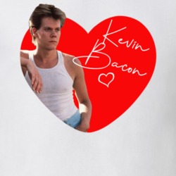 Kevin Bacon Greatest 80s Teen Star Celebrity Fan T Shirt Kevin Bacon Greatest 80s Teen Star Celebrity Fan T Shirt