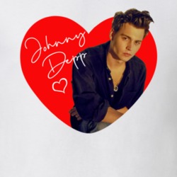 Johnny Depp Greatest 80s Teen Star Celebrity Fan T Shirt Johnny Depp Greatest 80s Teen Star Celebrity Fan T Shirt