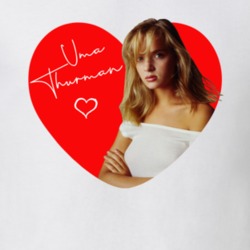Uma Thurman Greatest 80s Teen Star Celebrity Fan T Shirt Uma Thurman Greatest 80s Teen Star Celebrity Fan T Shirt