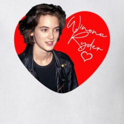Winona Ryder Greatest 80s Teen Star Celebrity Fan T Shirt Winona Ryder Greatest 80s Teen Star Celebrity Fan T Shirt