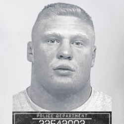Brock Lesnar Famous Sports Mugshot Police Department T Shirt Brock Lesnar Famous Sports Mugshot Police Department T Shirt