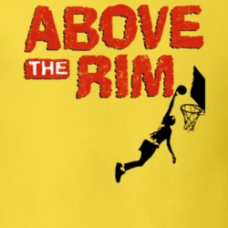 Above The Rim Retro Vintage Basketball Movie Logo T Shirt Above The Rim Retro Vintage Basketball Movie Logo T Shirt
