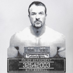 Buff Bagwell Famous Sports Mugshot Police Department T Shirt Buff Bagwell Famous Sports Mugshot Police Department T Shirt