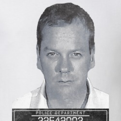 Kiefer Sutherland Mugshot Police Department T Shirt Kiefer Sutherland Mugshot Police Department T Shirt