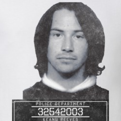 Keanu Reeves Celebrtiy Mugshot Police Department T Shirt Keanu Reeves Celebrtiy Mugshot Police Department T Shirt