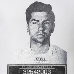 Charles Luciano Mafia Mugshot Police Department T Shirt Charles Luciano Mafia Mugshot Police Department T Shirt