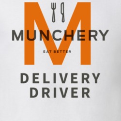Munchery Food Delivery Driver Service Restaurant Food Foodie Fan T Shi Munchery Food Delivery Driver Service Restaurant Food Foodie Fan T Shi