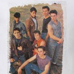 Outsiders Movie Group Cast Photo Greasers T Shirt Outsiders Movie Group Cast Photo Greasers T Shirt