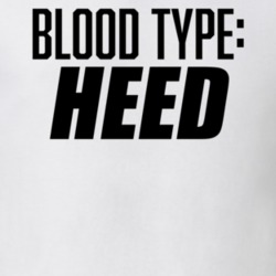 Heed Sports Drink Logo Funny Blood Type Parody T Shirt Heed Sports Drink Logo Funny Blood Type Parody T Shirt