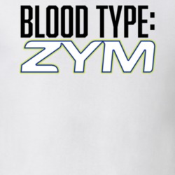 Zym Sports Drink Logo Funny Blood Type Parody T Shirt Zym Sports Drink Logo Funny Blood Type Parody T Shirt