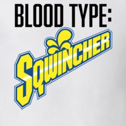 Sqwincher Sports Drink Logo Funny Blood Type Parody T Shirt Sqwincher Sports Drink Logo Funny Blood Type Parody T Shirt