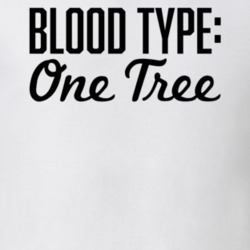 One Tree Coffee Logo Funny Blood Type Parody T Shirt One Tree Coffee Logo Funny Blood Type Parody T Shirt