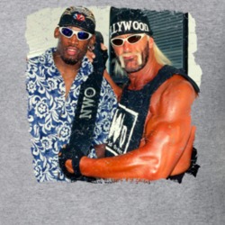 Dennis Rodman Hulk Holgan Retro Look T Shirt