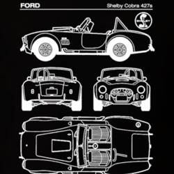 Ford Shelby Cobra 427s Diagrams Blueprint Classic Collectible Car Fan Ford Shelby Cobra 427s Diagrams Blueprint Classic Collectible Car Fan
