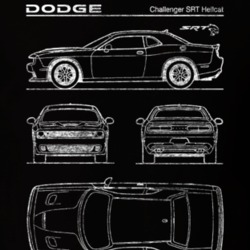 Dodge Challenger Srt Hellcat Diagrams Blueprint Classic Collectible Ca Dodge Challenger Srt Hellcat Diagrams Blueprint Classic Collectible Ca