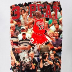 3 Peat 6 Championships Michael Jordan Game 6 T Shirt