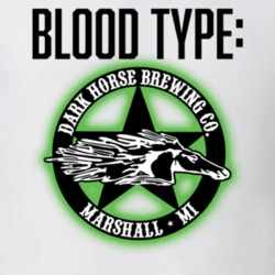 Dark Horse Beer Logo Funny Blood Type Parody T Shirt Dark Horse Beer Logo Funny Blood Type Parody T Shirt