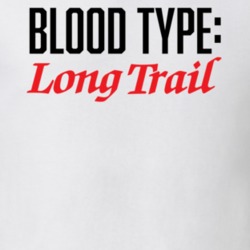Long Trail Beer Logo Funny Blood Type Parody T Shirt Long Trail Beer Logo Funny Blood Type Parody T Shirt