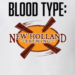 New Holland Beer Logo Funny Blood Type Parody T Shirt New Holland Beer Logo Funny Blood Type Parody T Shirt
